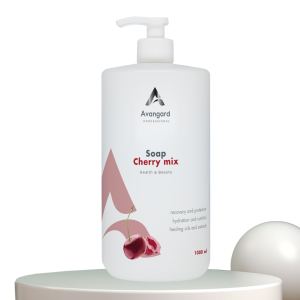 Антипаразитарне мило з колоїдним сріблом A_Avangard Professional та ароматом вишні, 1 л