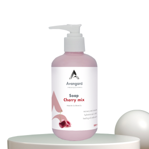 Антипаразитарне мило з колоїдним сріблом A_Avangard Professional та ароматом вишні, 250 мл