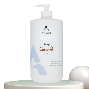 Антипаразитарне мило з колоїдним сріблом A_Avangard Professional  та ароматом карамелі, 1 л
