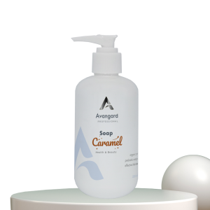 Антипаразитарне мило з колоїдним сріблом A_Avangard Professional та ароматом карамелі, 250 мл