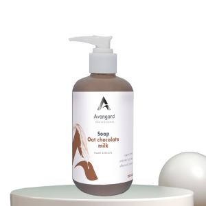 Антипаразитарне мило з колоїдним сріблом A_Avangard Professional з ароматом вівсяного молочка та шоколаду, 250 мл